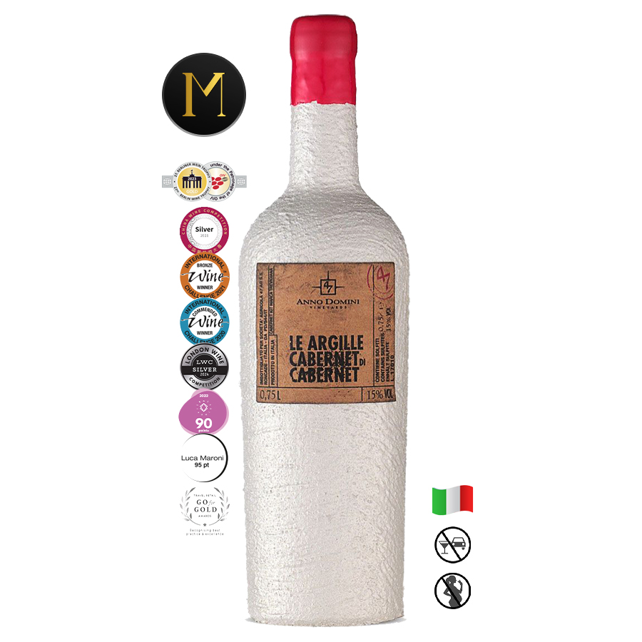 Rượu Vang Xi Măng "Le Argille" Cabernet IGT Veneto 2019