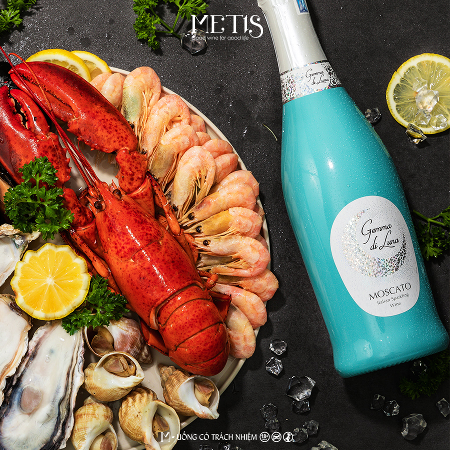 Rươu vang Gemma di Luna Moscato Vino Spumante