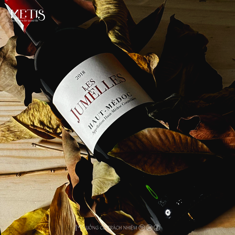Rượu Vang Les Jumelles Haut-Médoc 2018