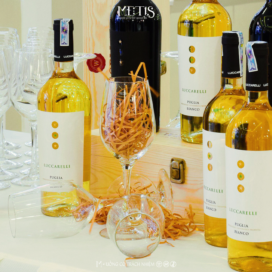 Rượu Vang Luccarelli Bianco Puglia IGP