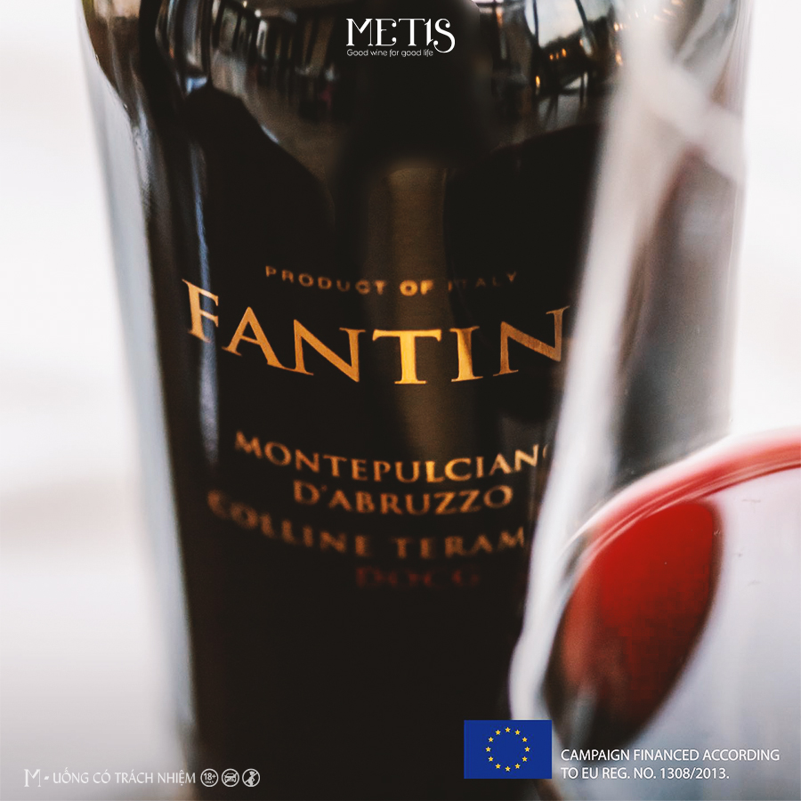Rượu vang Fantini Montepulciano d’Abruzzo Colline Teramane DOCG 2016