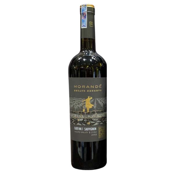 Rượu Vang Đỏ Morande Estate Reserve Cabernet Sauvignon 14% - Chai 750mL
