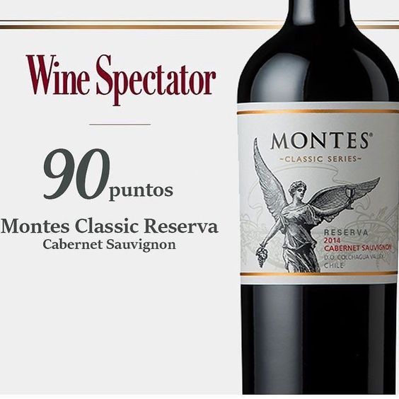 Rượu Vang Montes Classic Series Caberne Sauvignon 13.5% – Chai 750ml – Thùng 12 Chai