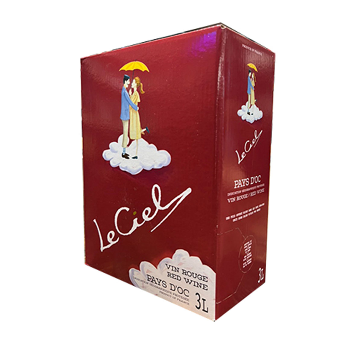Rượu Vang Le Ciel 13.5% - Bịch 3L