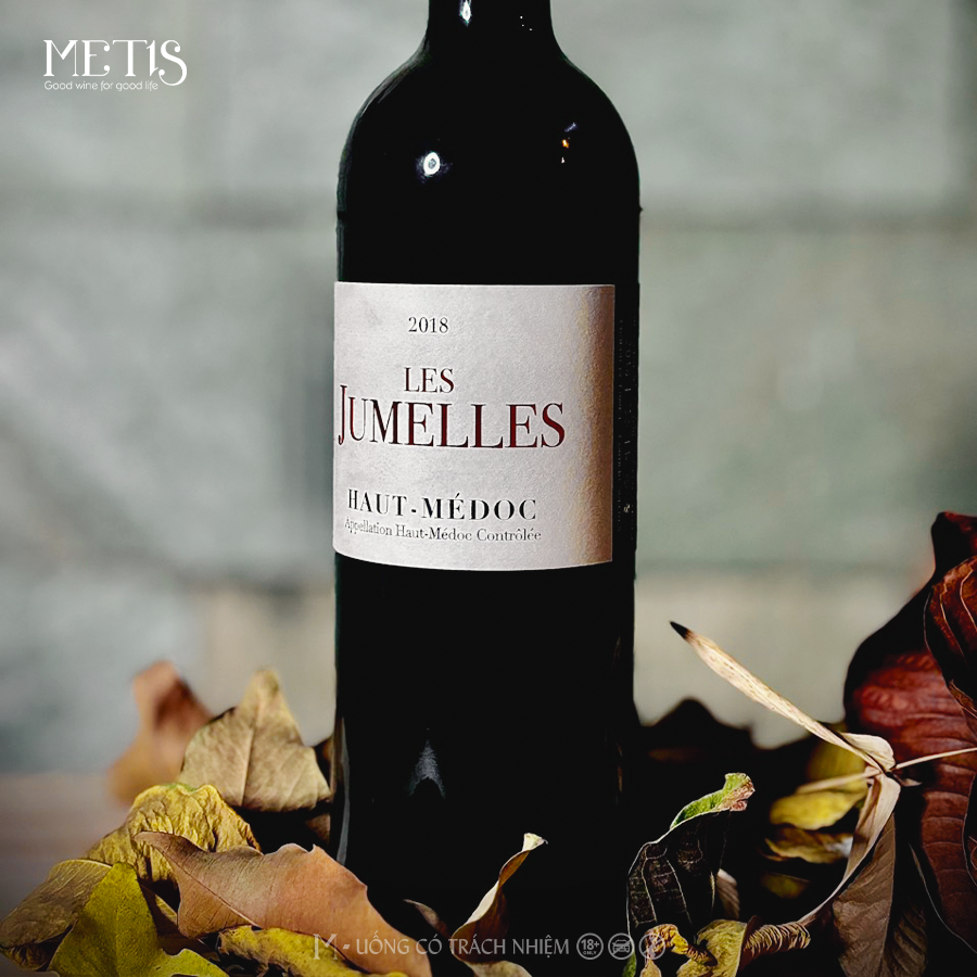 Rượu Vang Les Jumelles Haut-Médoc 2018 - Ảnh 3