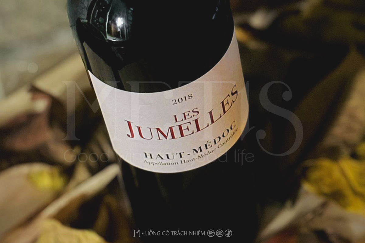 Rượu Vang Les Jumelles Haut-Médoc 2018