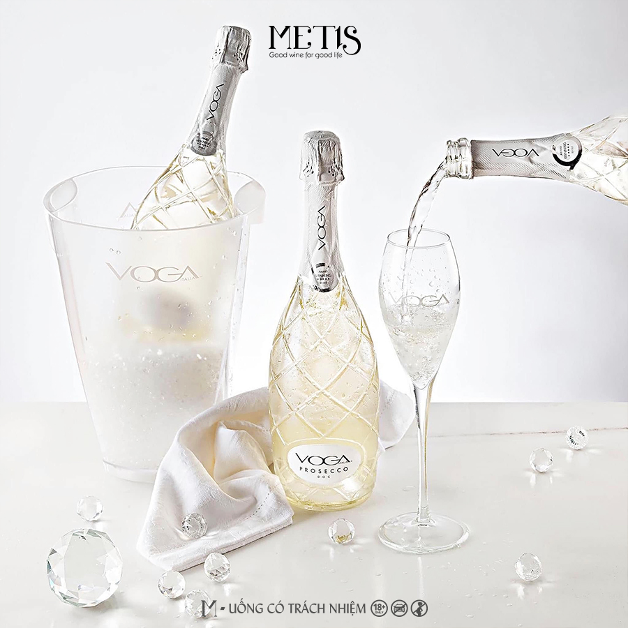 Rượu vang Voga Prosecco Spumante Brut - Ảnh 3