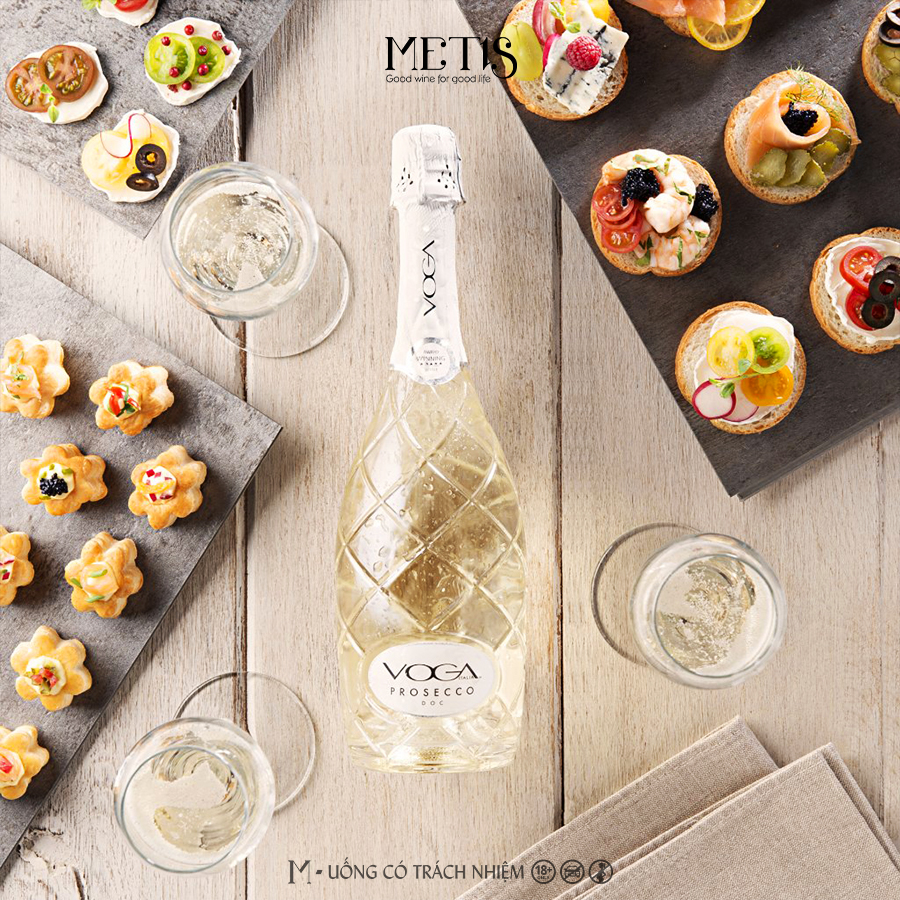 Rượu vang Voga Prosecco Spumante Brut - Ảnh 5