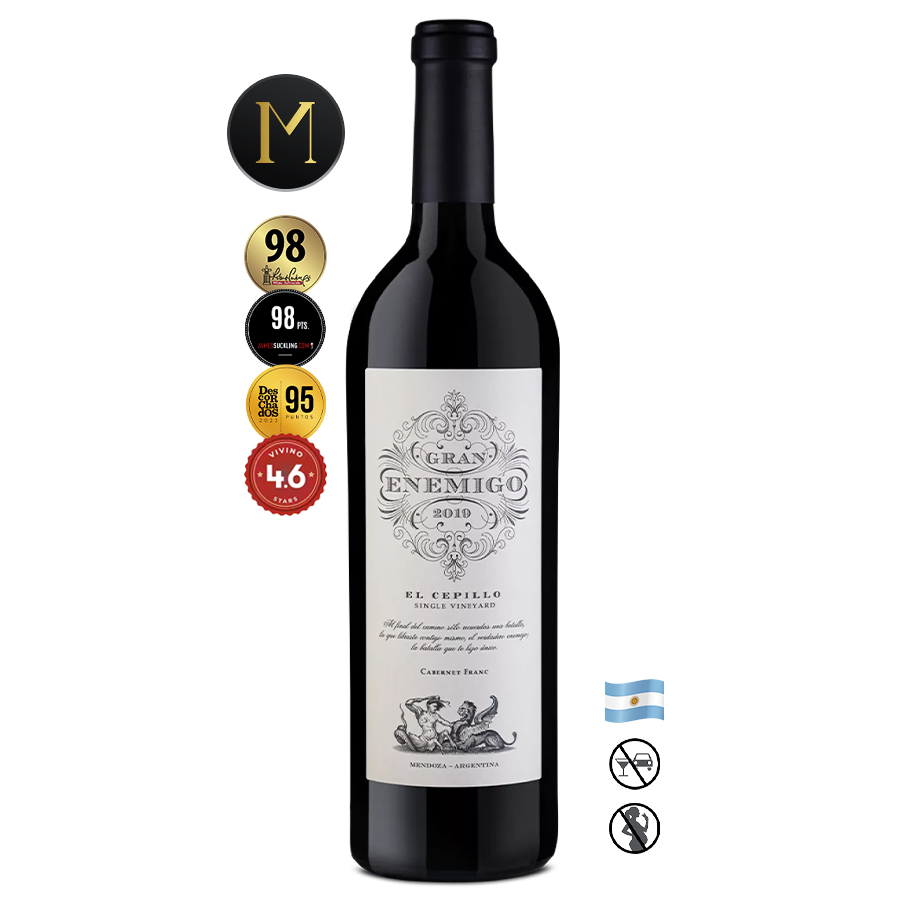 Rượu Vang Gran Enemigo El Cepillo Single Vineyard Cabernet Franc 2019
