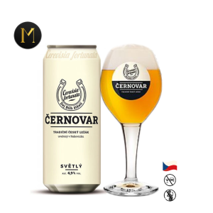 Bia Cernovar Premium Pale Lager 4.9% Tiệp – Thùng 24 lon 500ml